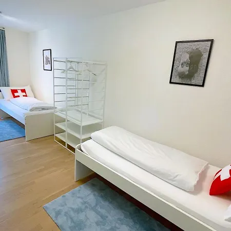 Swisshut Modern 10min West Station - Markt Vakantiehuis Interlaken